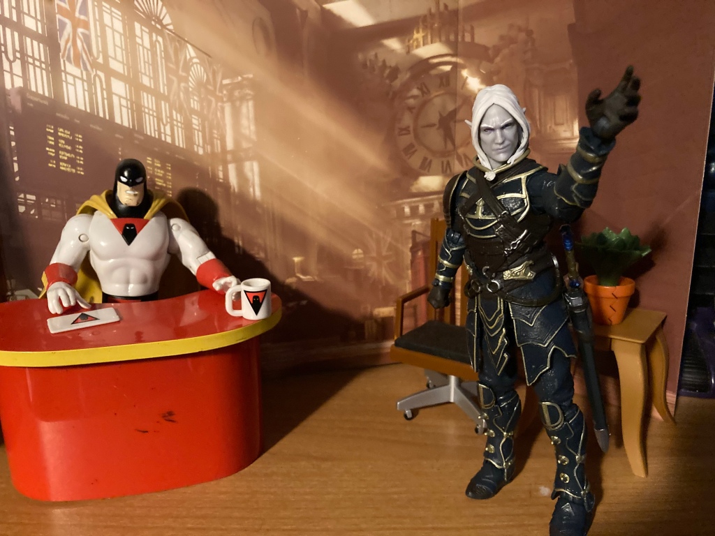 Review: Dungeons and Dragons: Drizzt and Guenhwyvar action figure set